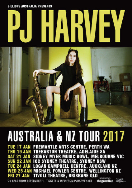 PJ Harvey AND Patti Smith Tour in 2017